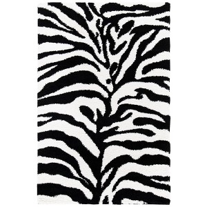 Florida Shag SG452 Power Loomed Area Rug  - Safavieh - 1 of 4