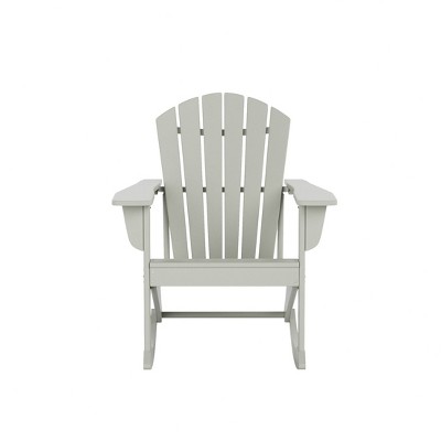 WestinTrends Outdoor Patio Poly Adirondack Rocking Chair Rocker