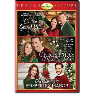 Christmas at Grand Valley / Christmas Made to Order / Christmas at Pemberley Manor (Hallmark Channel Triple Feature) (DVD) - 1 of 1