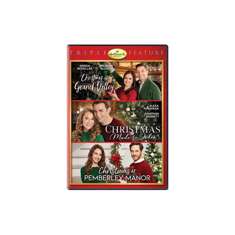 Christmas at Grand Valley / Christmas Made to Order / Christmas at Pemberley Manor (Hallmark Channel Triple Feature) (DVD), 1 of 2