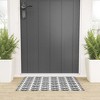 Avenie Monarch Butterfly Black and White  Looped Vinyl Welcome Mat - Society6 - 2 of 4