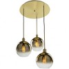 Artcraft Lighting Morning Mist 3 - Light Pendant in  Gold - 3 of 3