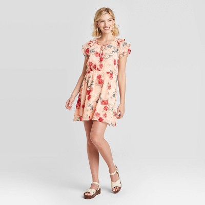 women's floral chiffon dresses