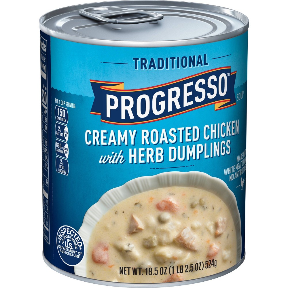 UPC 041196481488 product image for Progresso Traditional Roasted Chicken with Herb Dumpling Soup 18.5 oz | upcitemdb.com