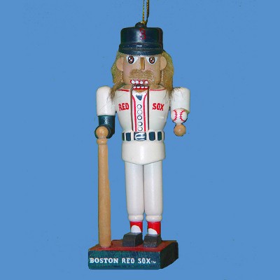 Kurt S. Adler 5" MLB Boston Red Sox Baseball Player Nutcracker Christmas Ornament