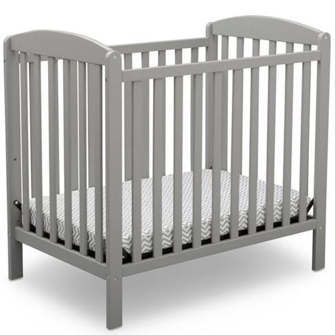 Delta Children Emery Mini Convertible Baby Crib With Mattress Target