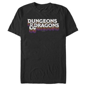 Men's Dungeons & Dragons Retro Logo T-Shirt - 1 of 4