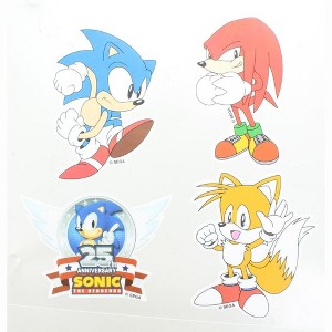 Nerd Block Sonic the Hedgehog Vinyl Stickers, Set of 4 - 1 of 1