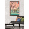 Trends International Utagawa Hiroshige - Plum Garden at Kamata Framed Wall Poster Prints - 2 of 4
