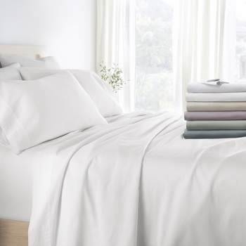 300 Thread Count Solid 100% Cotton Sheet Set - Becky Cameron