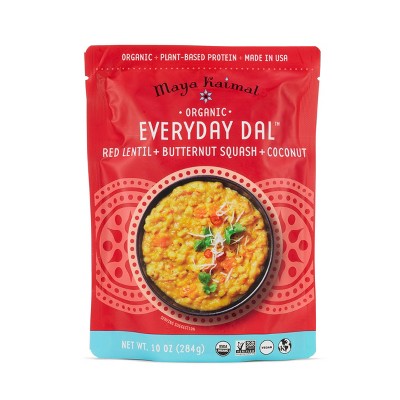 Maya Kaimal Organic Vegan Everyday Dal Red Lentils with Butternut Squash and Coconut - 10oz