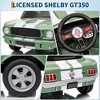 Jojoka 12V Licensed Shelby Electric Car for Kids, Battery Powered Ride on Toy for Toddlers with Remote Control, Bluetooth - 2 of 4