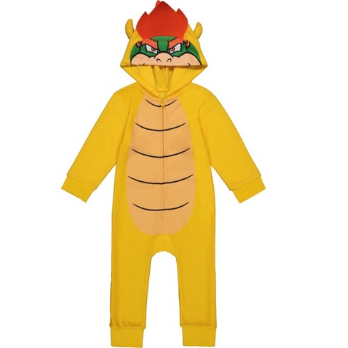 Super Mario Yoshi Hooded Jumpsuit Boys' Costume : Target