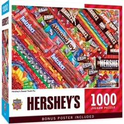 Swirl Chocolate Collage MasterPieces Hershey's Jigsaw Puzzle 1000 Pieces 