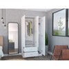 NicBex Armoire Wardrobe Closet Storage Cabinet with Doors & Drawers & Shelves for Bedroom - 4 of 4