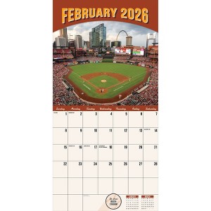 TF Publishing 13.5"x14.5" 2026 Ballparks Wall Calendar - 1 of 4