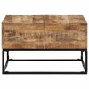 vidaXL Coffee Table Side Couch Tea Accent Table Furniture Multi Materials - 4 of 4
