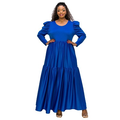 L I V D Women's Isabel Tiered Maxi Dress