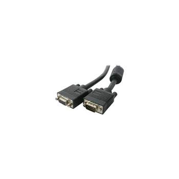StarTech 3' Coax High Resolution HD15 Male/Female VGA Monitor Extension Cable MXT101HQ3