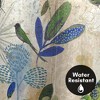 Americanflat 71x74 Floral Shower Curtain - 100% Polyester Shower Curtain, Water-Resistant Bath Curtain with Metal Grommets and 12 Shower Curtain Hooks - 3 of 4