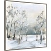 Amanti Art Snowy Winter Trees by Katrina Pete Framed Canvas Wall Art - image 3 of 4