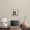 Art Remedy Rainboots and Daisies Chic Farmhouse Wall Art Framed - 2 of 4