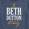 Men's - Yellowstone - Beth Dutton Strong Short Sleeve Graphic T-Shirt - 2 of 4