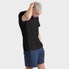 Hanes Unisex Garment Dyed Cotton T-Shirt - 3 of 4