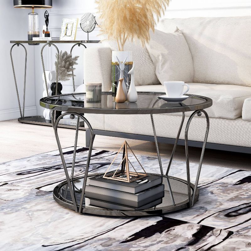 3pc Kuut Glam Coffee Table Set - HOMES: Inside + Out, 5 of 24