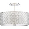 Quoizel Lighting Verity 3 - Light Semi-Flush Mount in  Polished Chrome - image 3 of 4