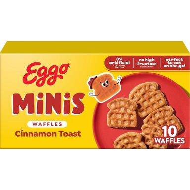 Eggo Minis Frozen Waffle Bites Cinnamon Toast - 10.75oz/10ct