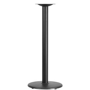 Flash Furniture 18'' Round Restaurant Table Base with 3'' Dia. Bar Height Column - 1 of 3