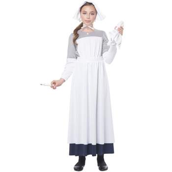California Costumes American Civil War Nurse Girls' Costume, X-Large