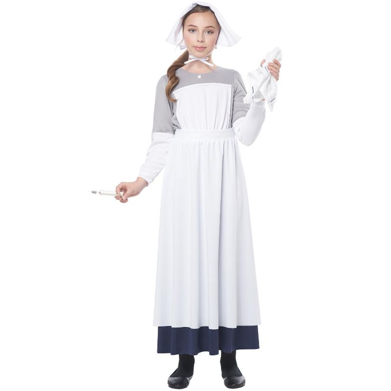 California Costumes American Civil War Nurse Girls' Costume, X-Large, 1 of 2