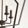 Quorum Lighting 4 - Light Chandelier in  Oiled Bronze - 4 of 4