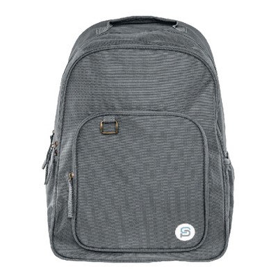 SYDNEY PAIGE X BAZIC Products® RALEIGH Backpack, 18", Gray