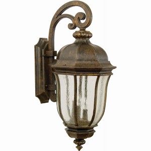 Craftmade Lighting Harper 3 - Light Wall Light in  Peruvian Bronze Outdoor - 1 of 1