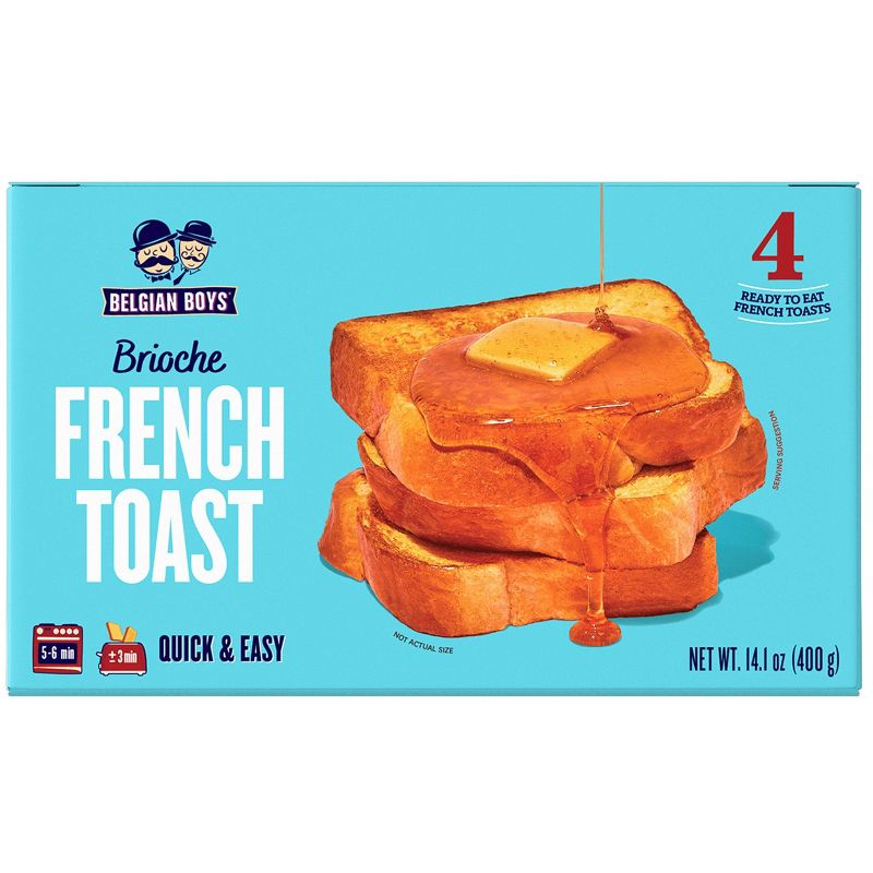 Belgian Boys Brioche French Toast - 14.1oz/4ct, 1 of 14