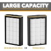 Toilet Paper Organizer with Lid, Holds 24 Regular Rolls or 18 Mega Rolls, Slim Bathroom Organizer - 2 of 4