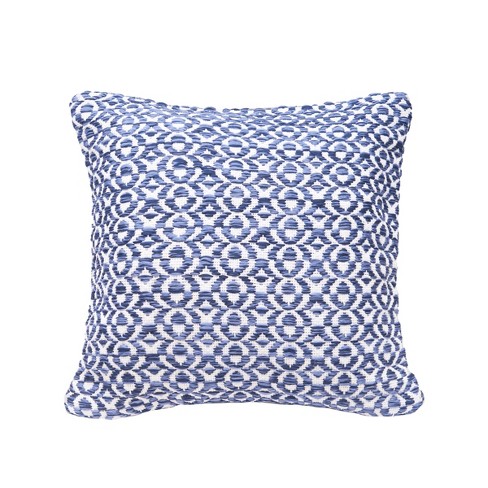 C&F Home Navy Tri Color Geo Pillow - image 1 of 3