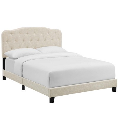 Modway Amelia Queen Upholstered Fabric Bed