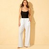 Women's Gauze Swim Cover Up Pants - Shade & Shore™ - 3 of 4
