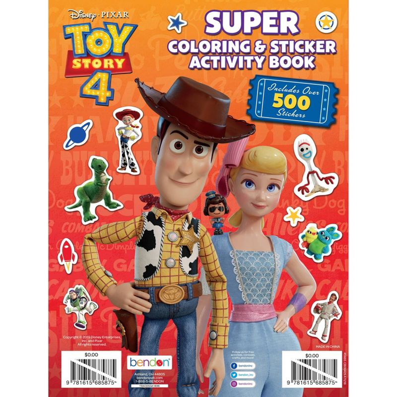 Toy Story 4 Super Sticker Book (Paperback), 2 of 5