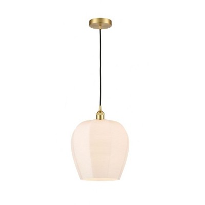Norfolk - 1 Light Cord Hung Mini Pendant In Industrial Style-15.13 Inches Tall and 11.75 Inches Wide