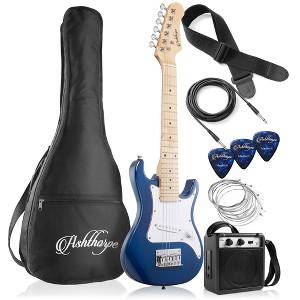 Ashthorpe 30-Inch Beginner Electric Guitar with Amplifier, Kids Basic Starter Kit with Gig Bag and Accessories - 1 of 4