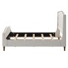 Dietrich Tufted Upholstered Bed with Headboard and Footboard | ARTFUL LIVING DESIGN - 4 of 4