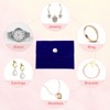 Unique Bargains Velvet Portable Earrings Bracelets Snap Button Jewelry Storage Bag 12 Pcs - 4 of 4