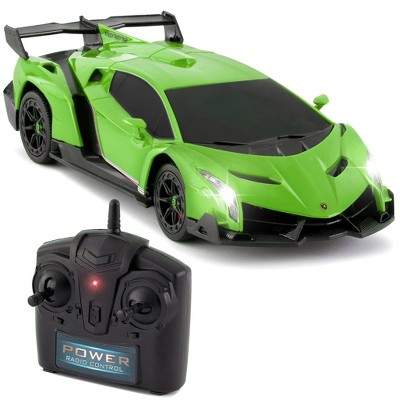 Best Choice Products 1/24 Officially Licensed RC Lamborghini Veneno Sport Racing Car w/ 2.4GHz Remote Control