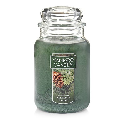 Original Large Balsam and Cedar Jar Candle 22oz - Yankee Candle