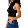 Women's Pheobe Crop Top - OLIVACEOUS - 3 of 4
